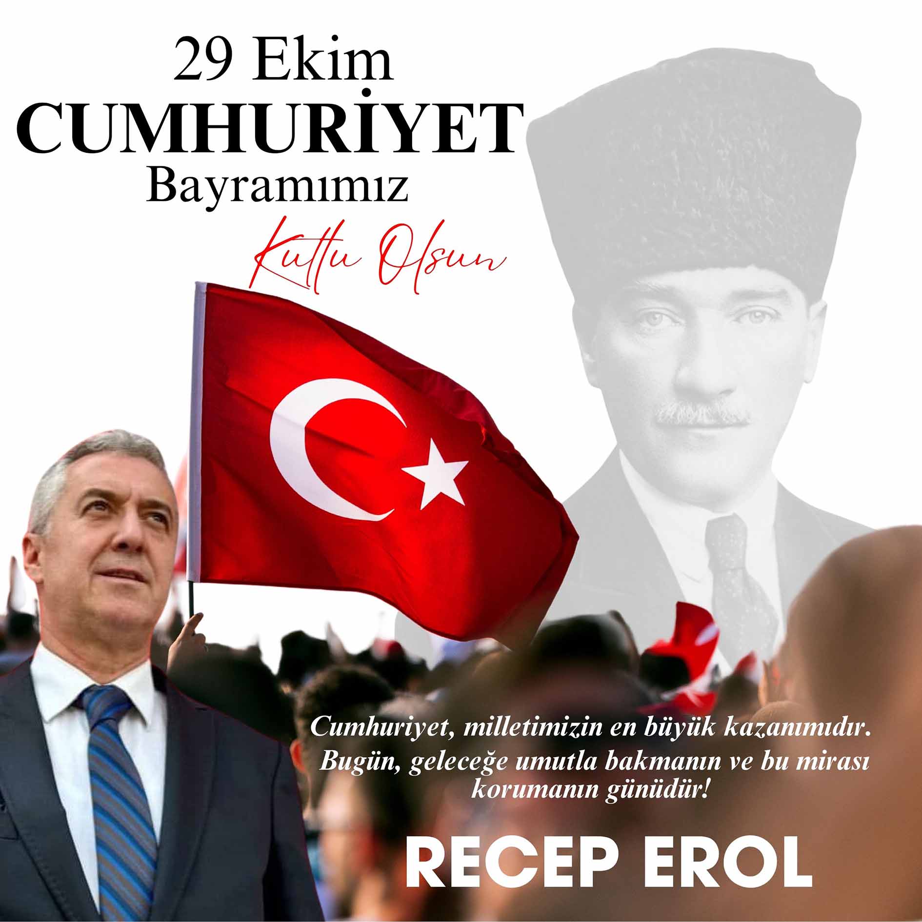 Cumhuriyetimizin 102. yılı kutlu olsun