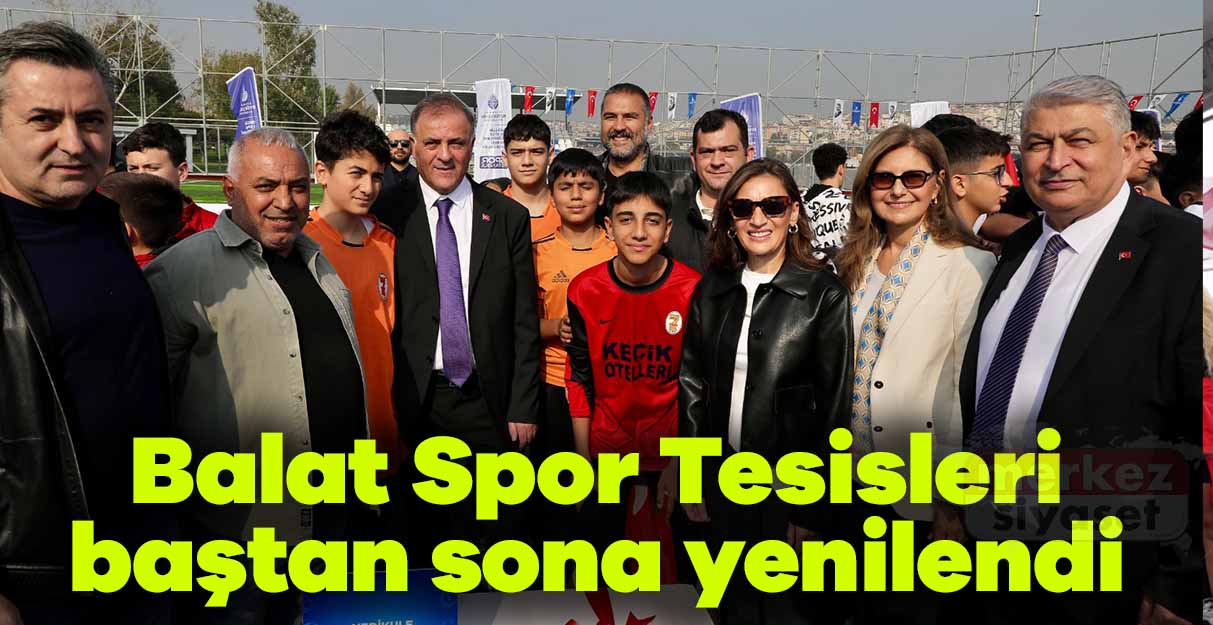 Balat Spor Tesisleri baştan sona yenilendi