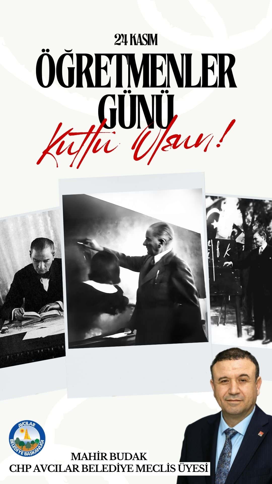 Mahir Budak’tan 24 Kasım Öğretmenler Günü mesajı