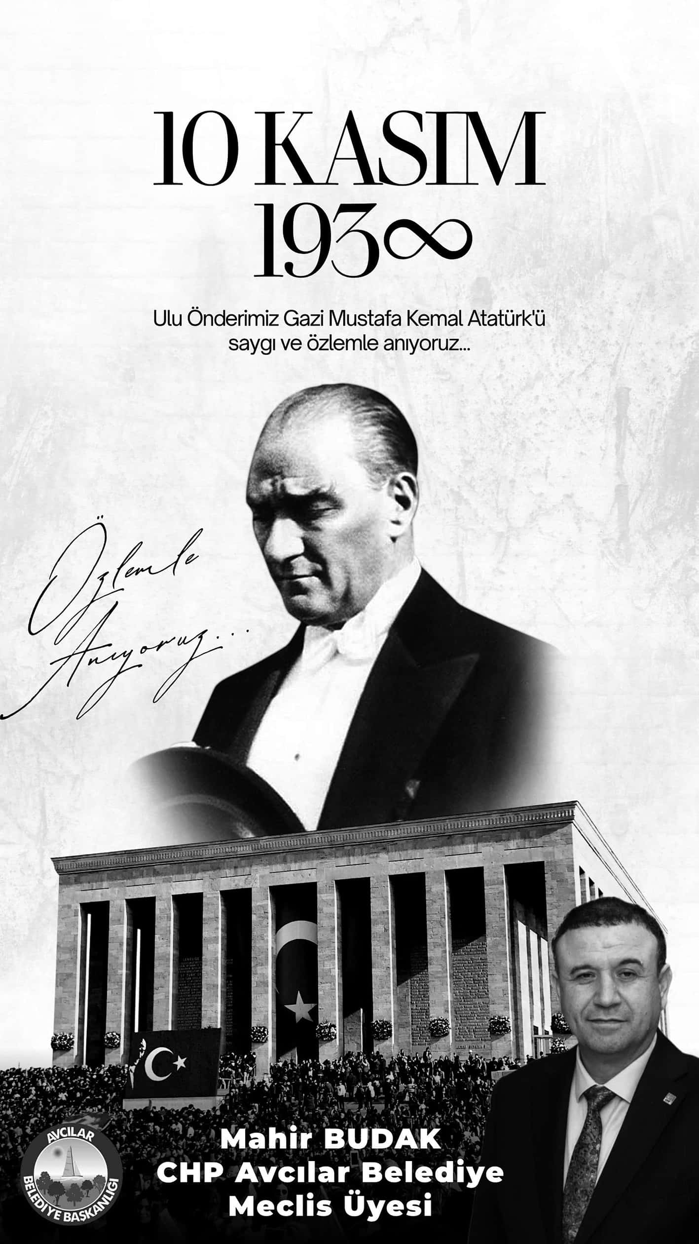 Mahir Budak’tan 10 Kasım mesajı