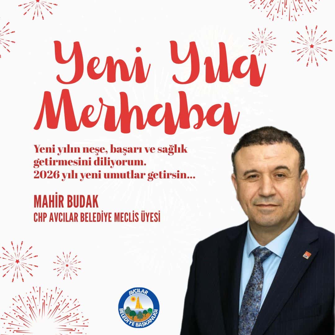 Mahir Budak’tan yeni yıl mesajı