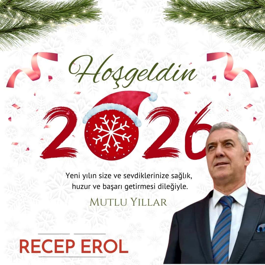 Recep Erol’dan yeni yıl mesajı