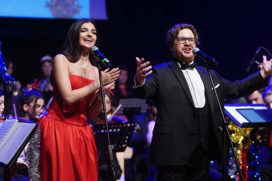 Genç müzisyenlerden yeni yıl konseri