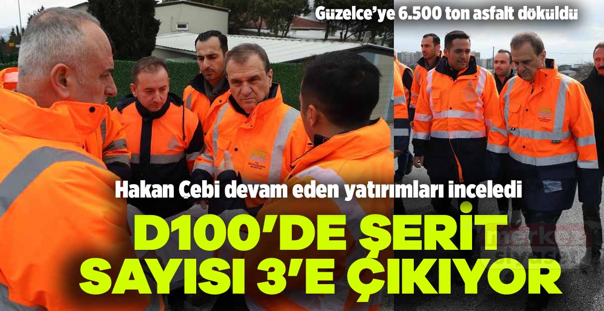 Hakan Çebi Büyükçekmece’de devam eden yatırımları inceledi