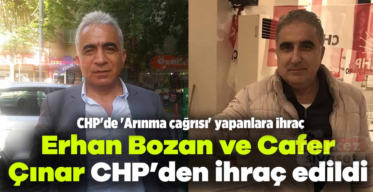 CHP’de ‘Arınma çağrısı’ yapanlara ihraç