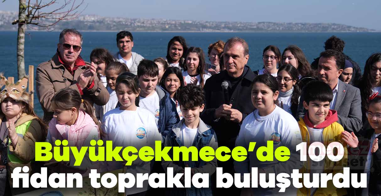 Gençler ve çocuklar Orman Haftası’nda 100 fidanı toprakla buluşturdu