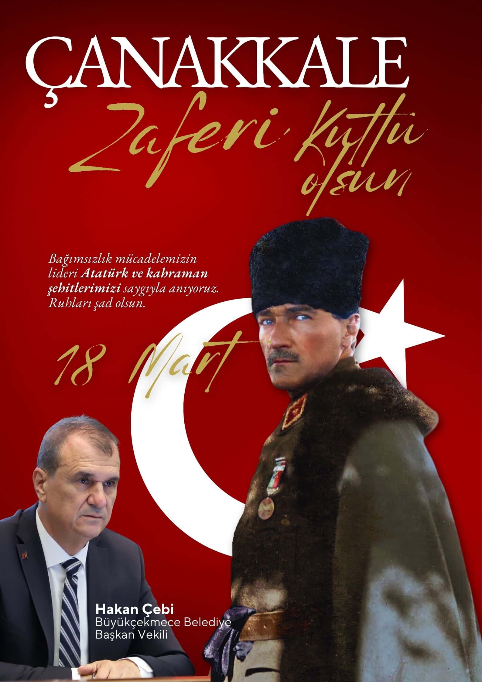 Hakan Çebi’den Çanakkale Zaferi mesajı