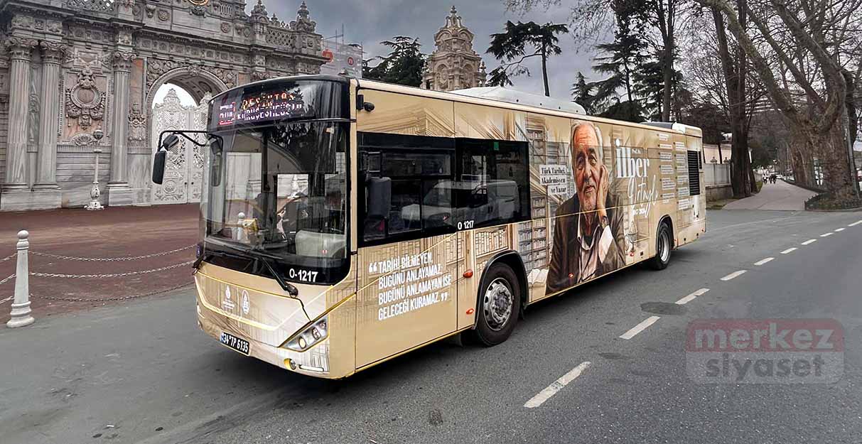 İlber Ortaylı için özel saygı otobüsü