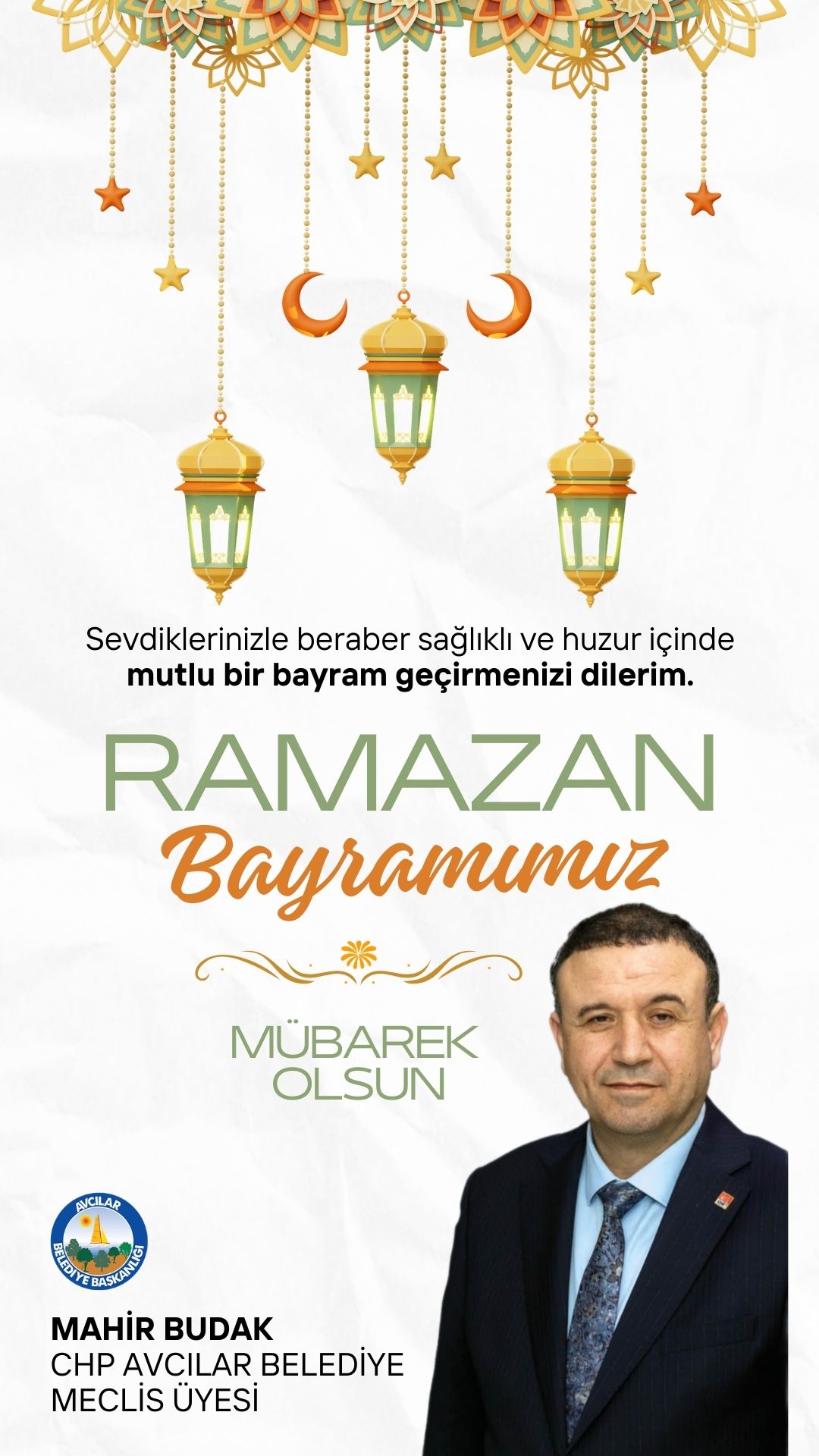 Mahir Budak’tan Ramazan Bayramı mesajı