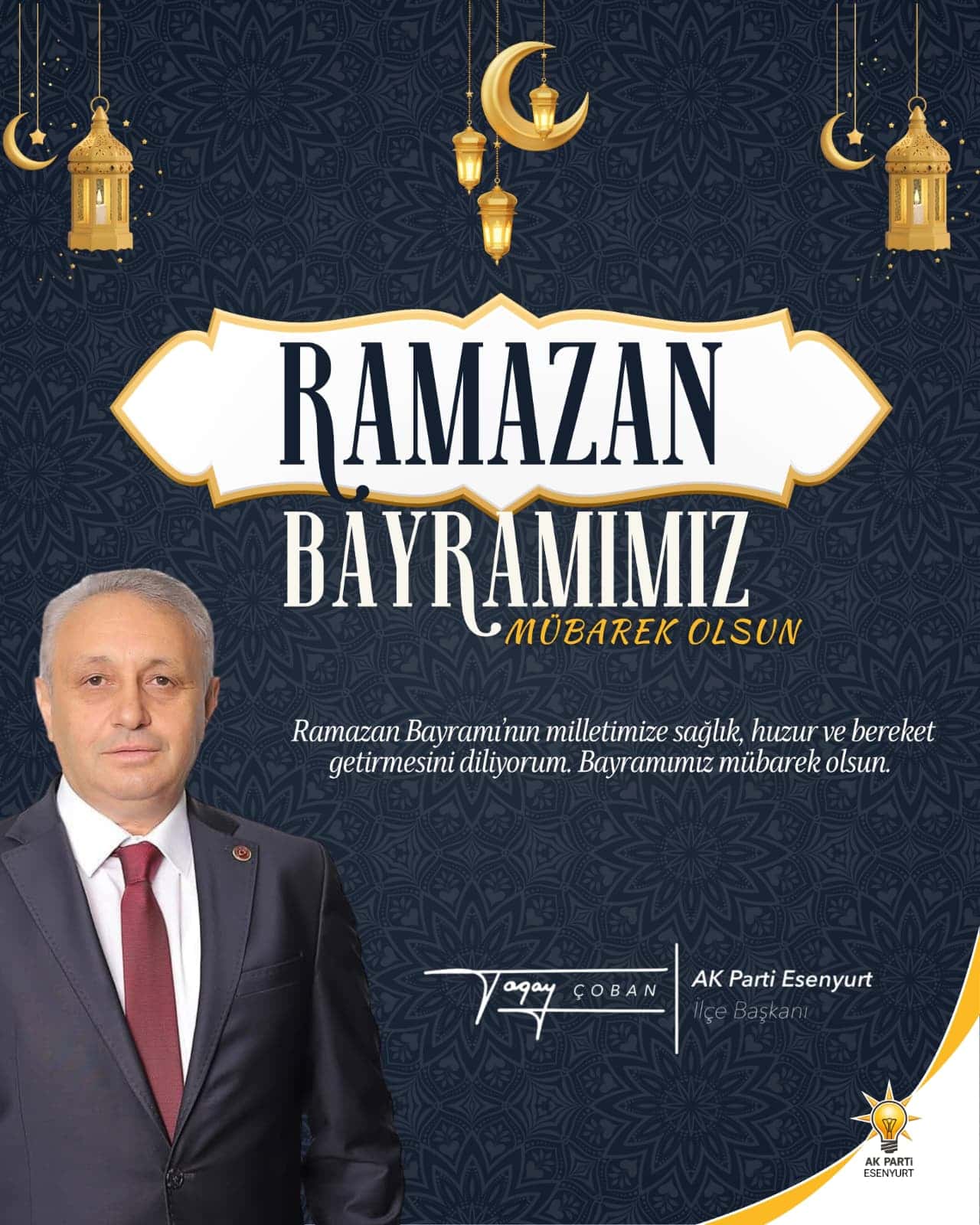 Togay Çoban’dan Ramazan Bayramı mesajı
