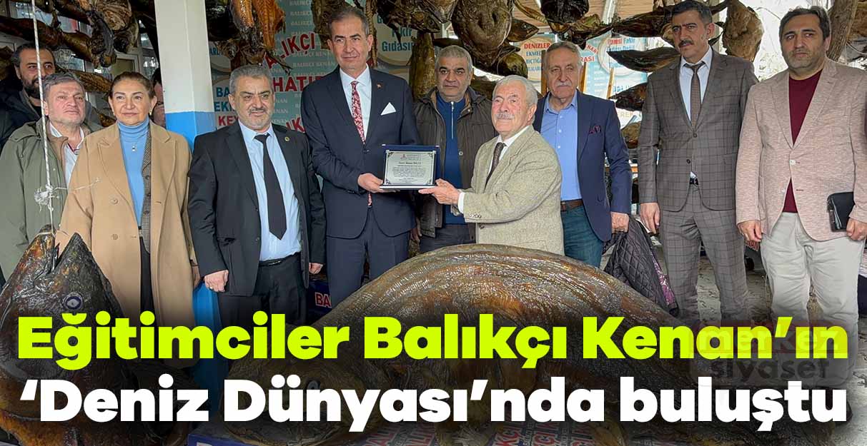 Eğitimciler Balıkçı Kenan’ın “Deniz Dünyası”nda buluştu