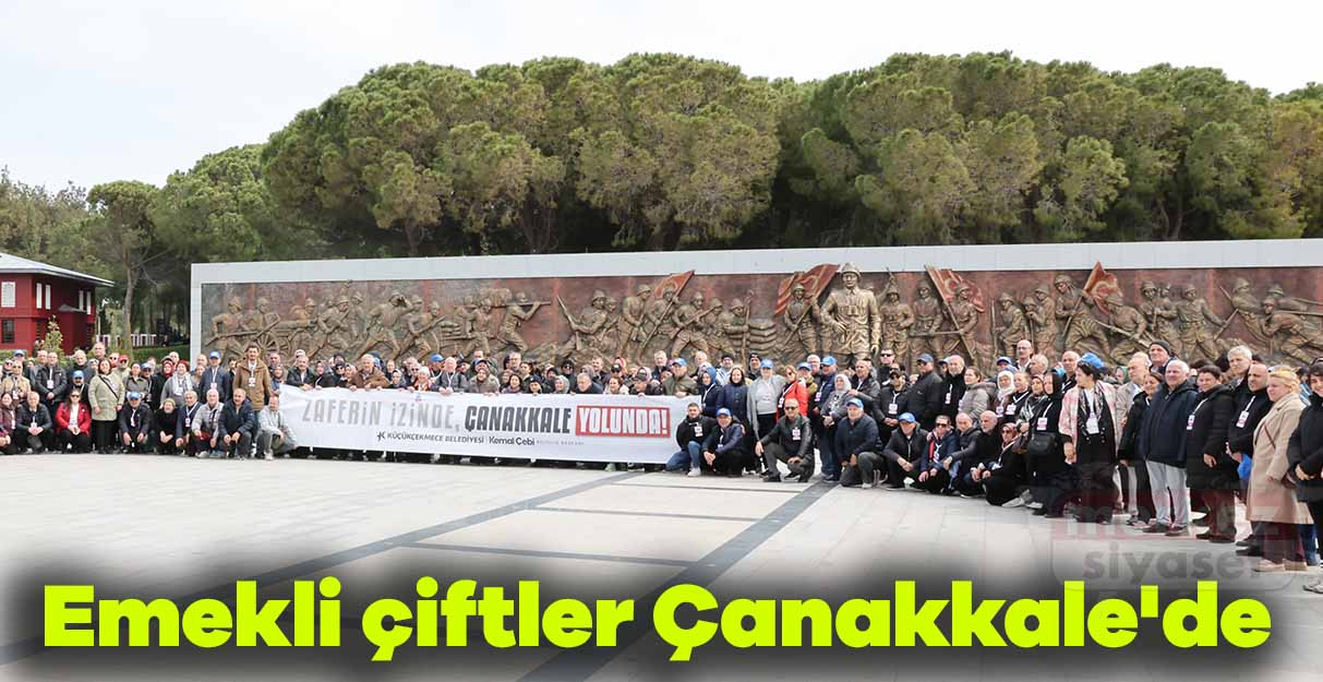 Emekli çiftler Çanakkale’de