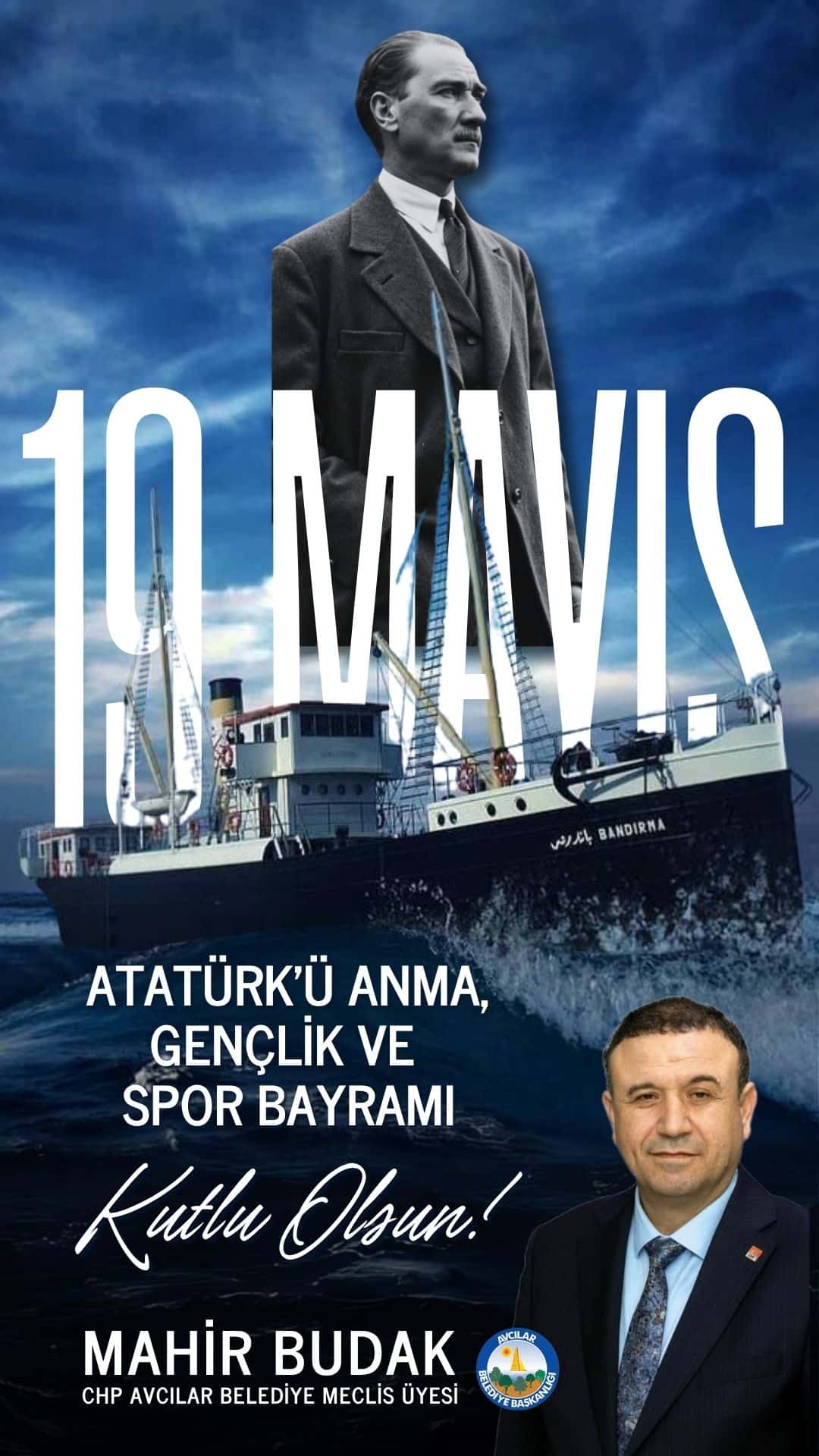 Mahir Budak’tan 19 Mayıs Atatürk’ü Anma, Gençlik ve Spor Bayramı mesajı