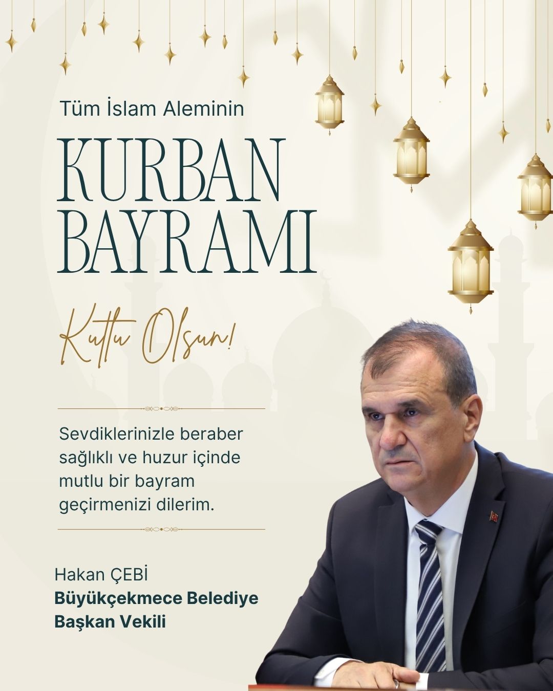 Hakan Çebi: Kurban Bayramımız mübarek olsun
