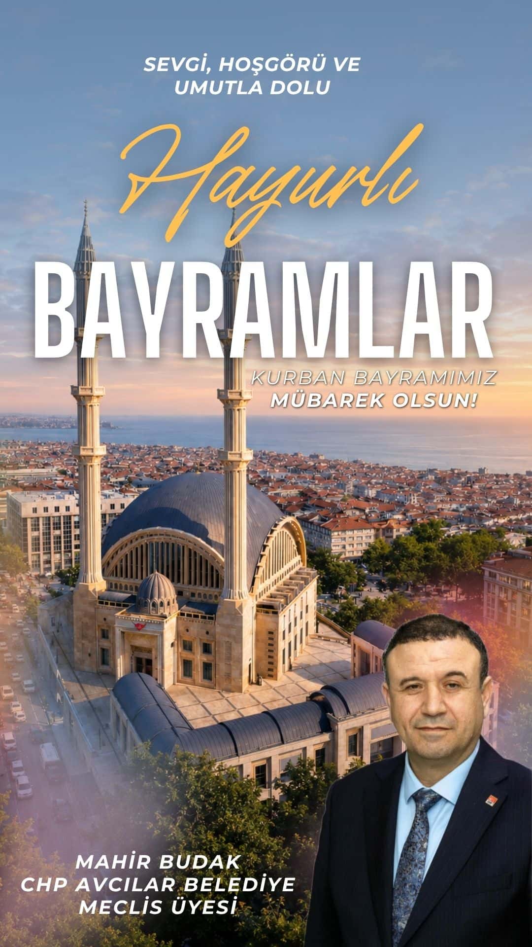 Mahir Budak: Kurban Bayramımız mübarek olsun
