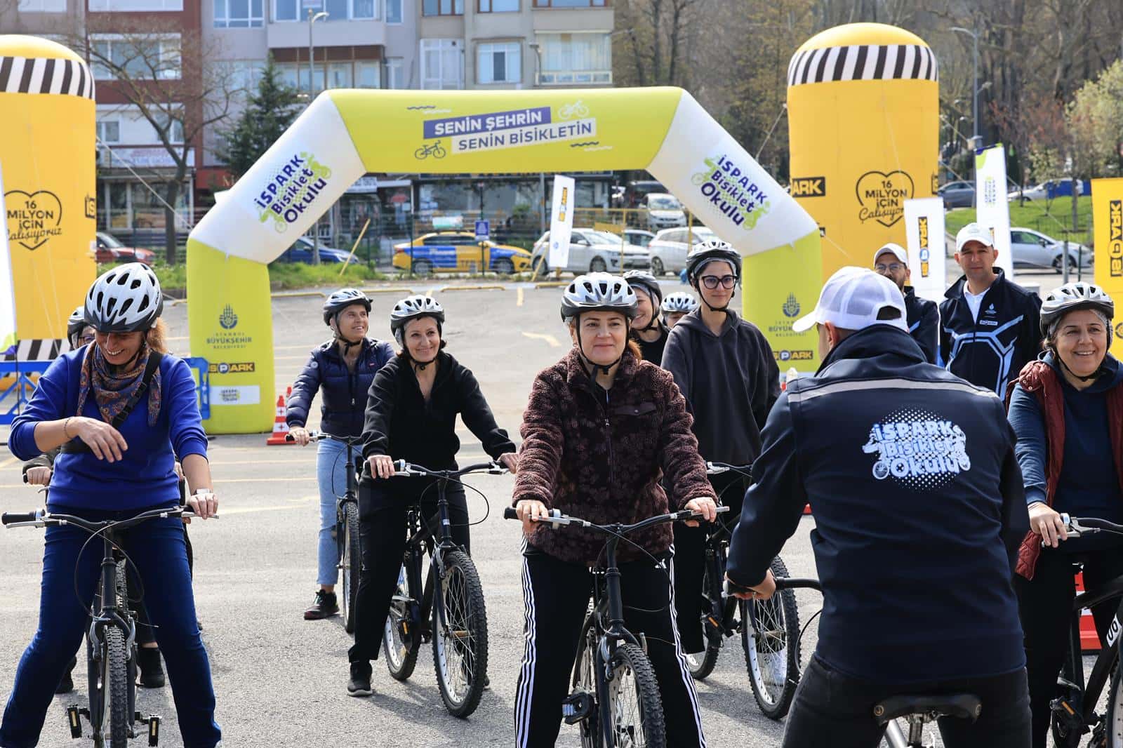 20 bin İstanbullu pedal çevirdi