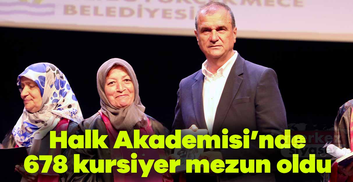 Halk Akademisi’nde 678 kursiyer mezun oldu