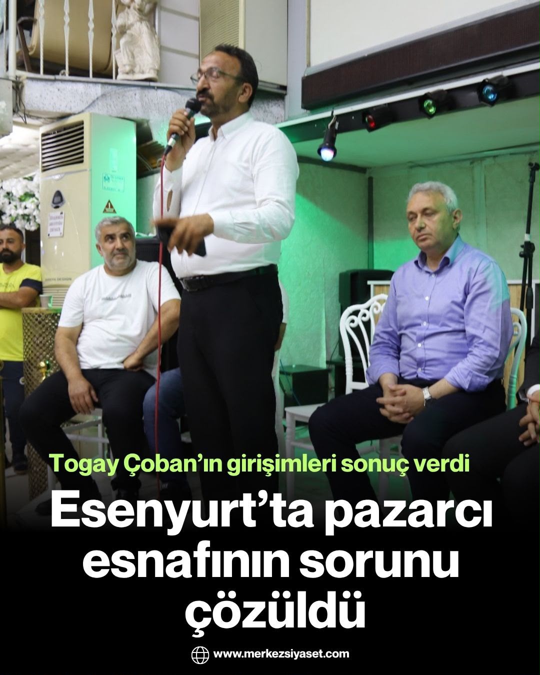 Esenyurt’ta pazarcı esnafının sorunu çözüldü
