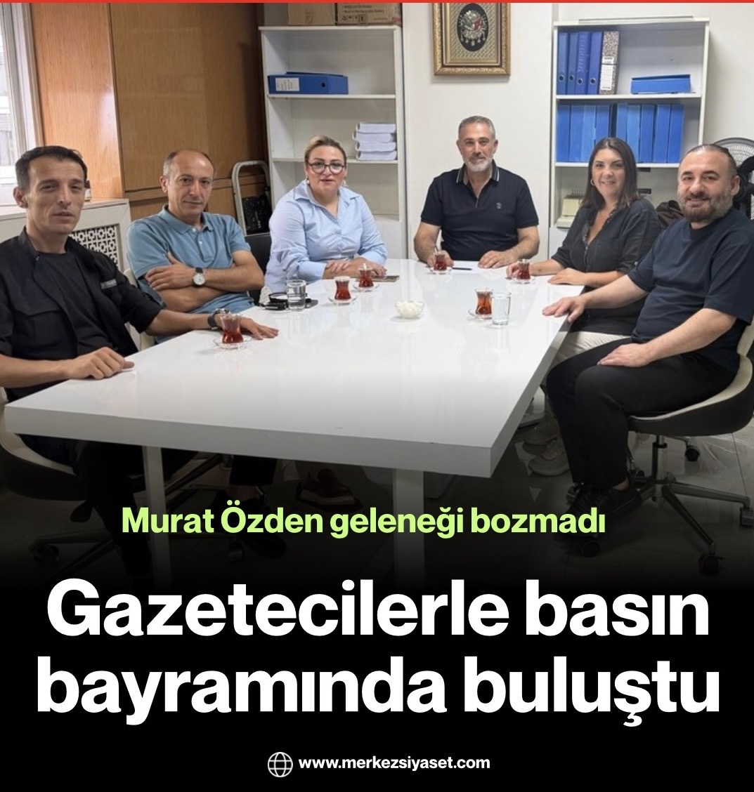 MURAT ÖZDEN GAZETECİLERLE BULULTU