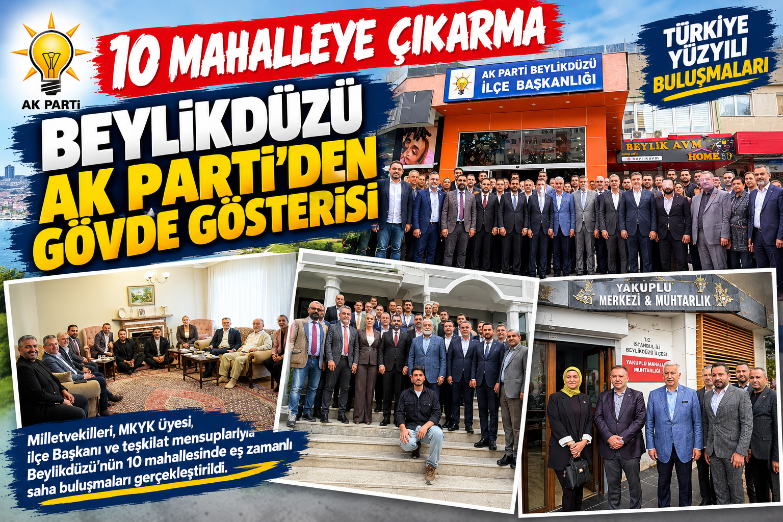 Beylikdüzü Ak Parti’den gövde gösterisi
