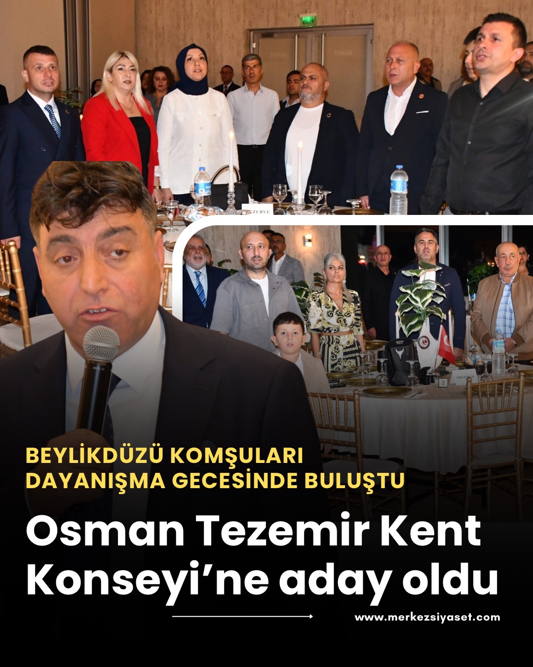 Tezemir: Beylikdüzü’nün birleştirici gücü olmaya devam edeceğim