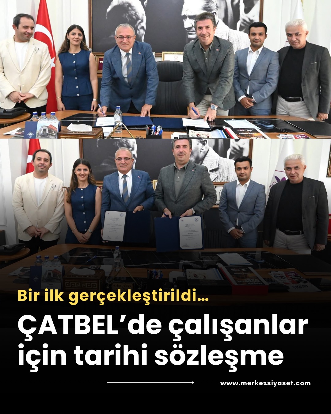 ÇATBEL’de çalışanlar için tarihi sözleşme