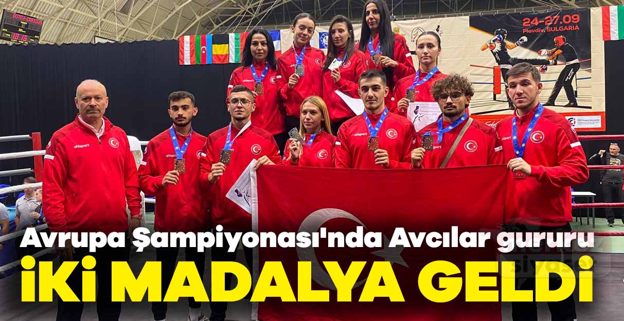 Avrupa Şampiyonası’nda Avcılar gururu