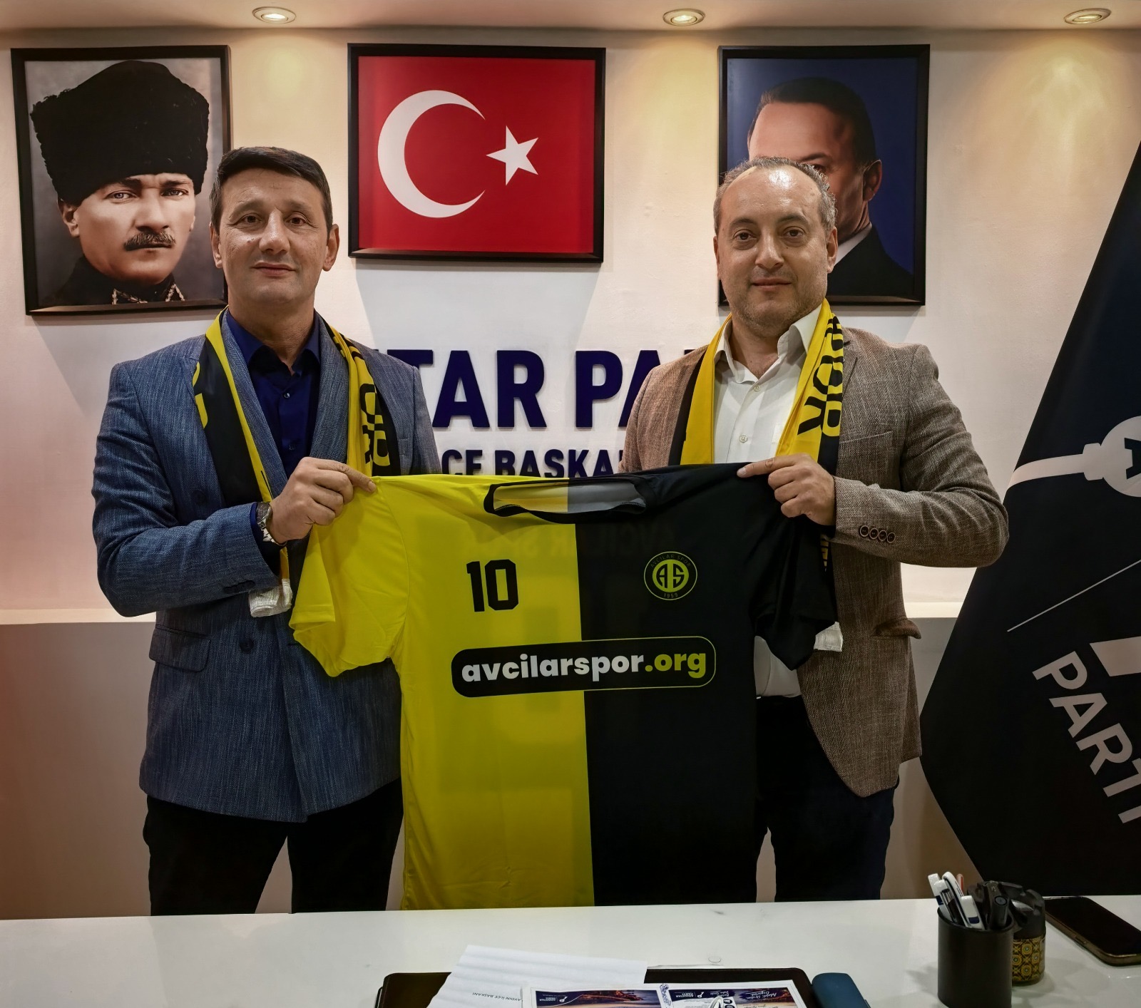 Avcılarspor’dan Anahtar Parti’ye ziyaret