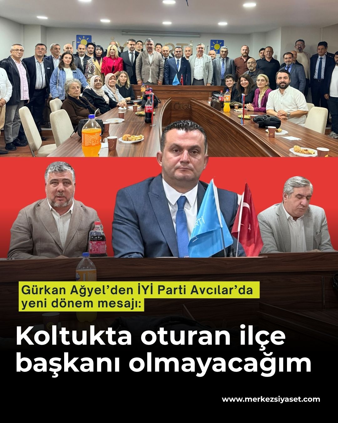 Gürkan Agyel: Koltukta oturan ilçe başkanı olmayacağım