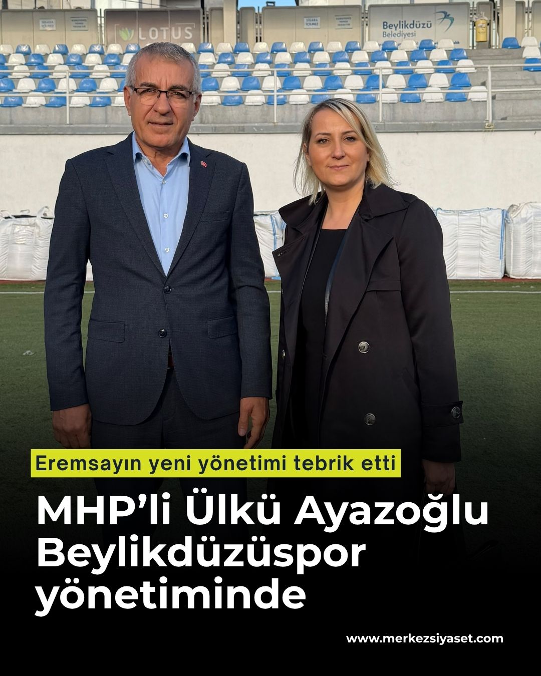 MHP’li Ülkü Ayazoğlu Beylikdüzüspor yönetiminde