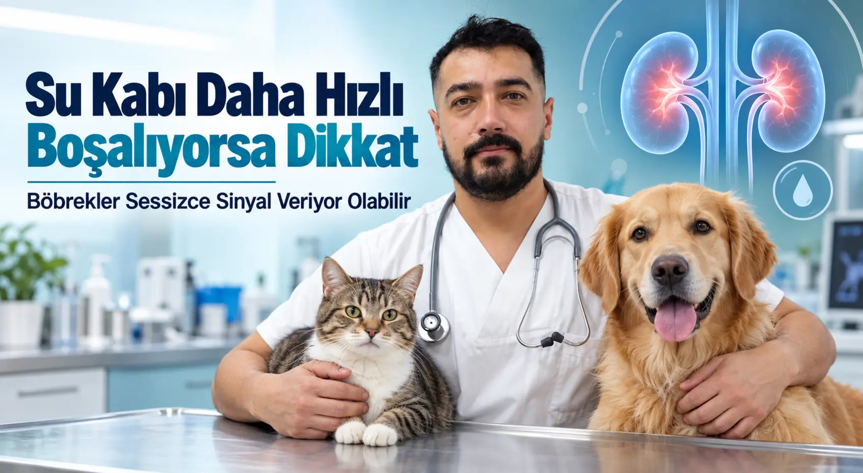 Veteriner Hekim Emre Ateş Uyardı: Su Kabı Daha Hızlı Boşalıyorsa Dikkat