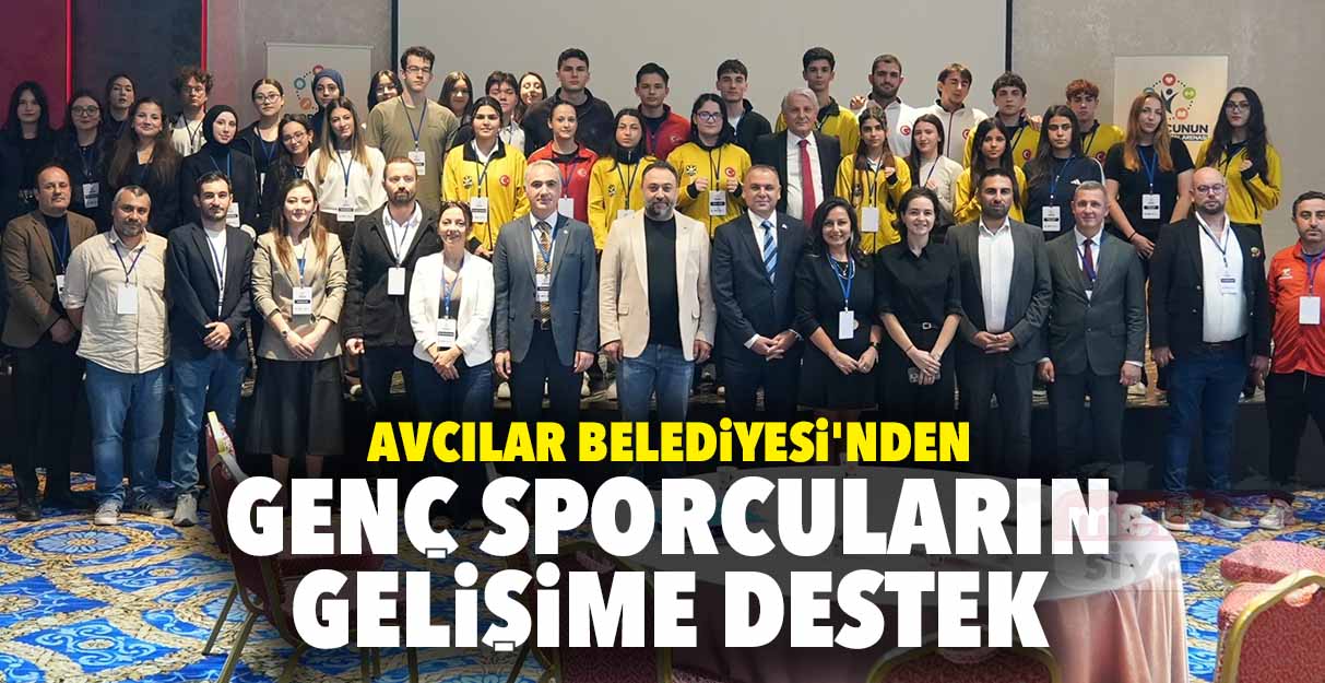 Avcılar Belediyesi’nden genç sporcuların gelişime destek